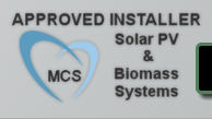 MCS Approved Installer. Biomass & Solar PV