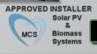 MCS Approved Installer. Biomass & Solar PV