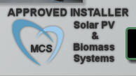 MCS Approved Installer. Biomass & Solar PV